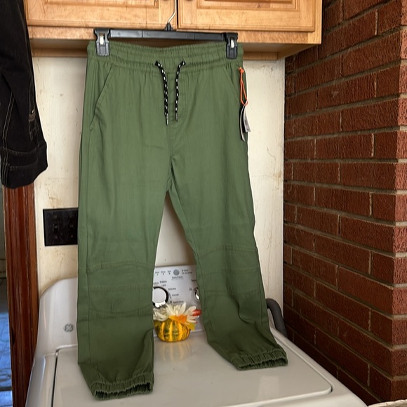 NWT RGSTR Olive Green Elastic Drawstring Waist Jogger Pants Khaki Joggers M - Picture 10 of 16